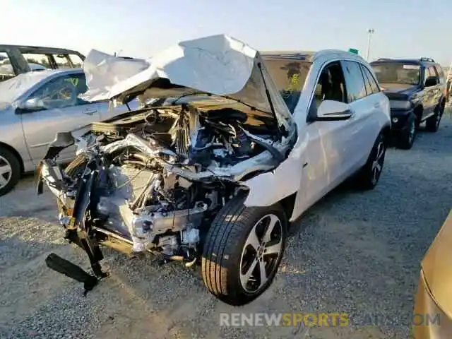 2 Photograph of a damaged car WDC0G5EB3KF560155 MERCEDES-BENZ GLC 350E 2019