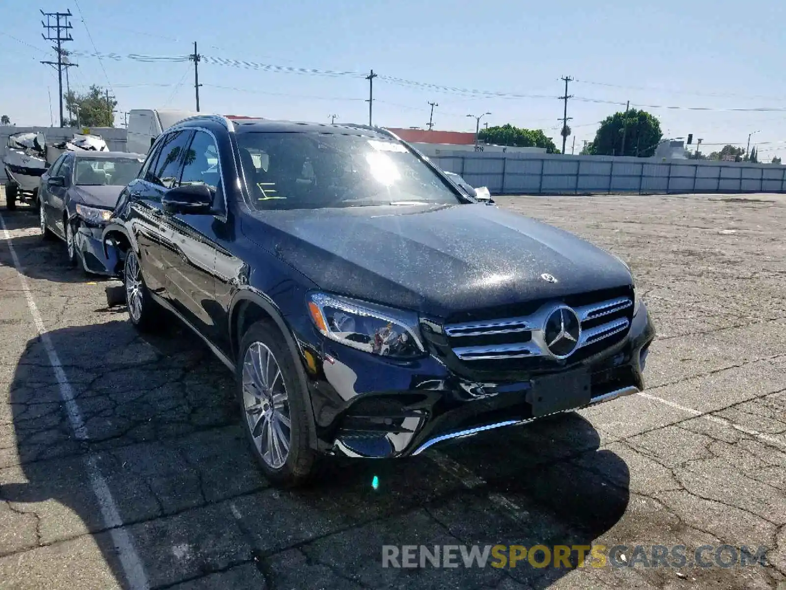 1 Photograph of a damaged car WDC0G5EB8KF567828 MERCEDES-BENZ GLC 350E 2019