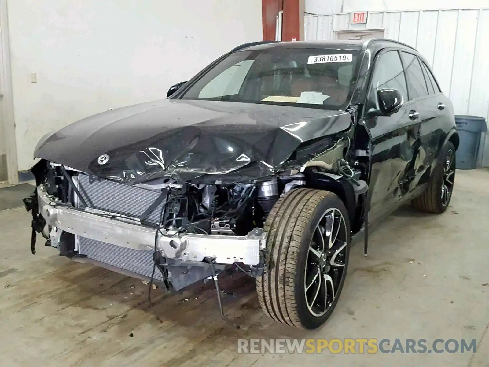 2 Photograph of a damaged car WDC0G6EB9KF517428 MERCEDES-BENZ GLC 43 4MA 2019