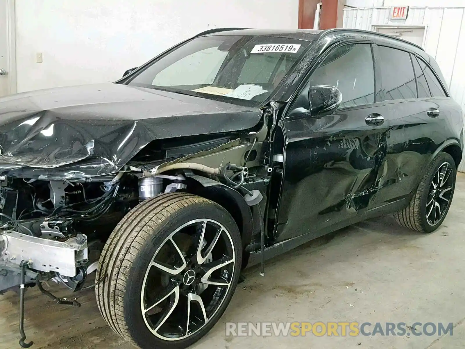 9 Photograph of a damaged car WDC0G6EB9KF517428 MERCEDES-BENZ GLC 43 4MA 2019