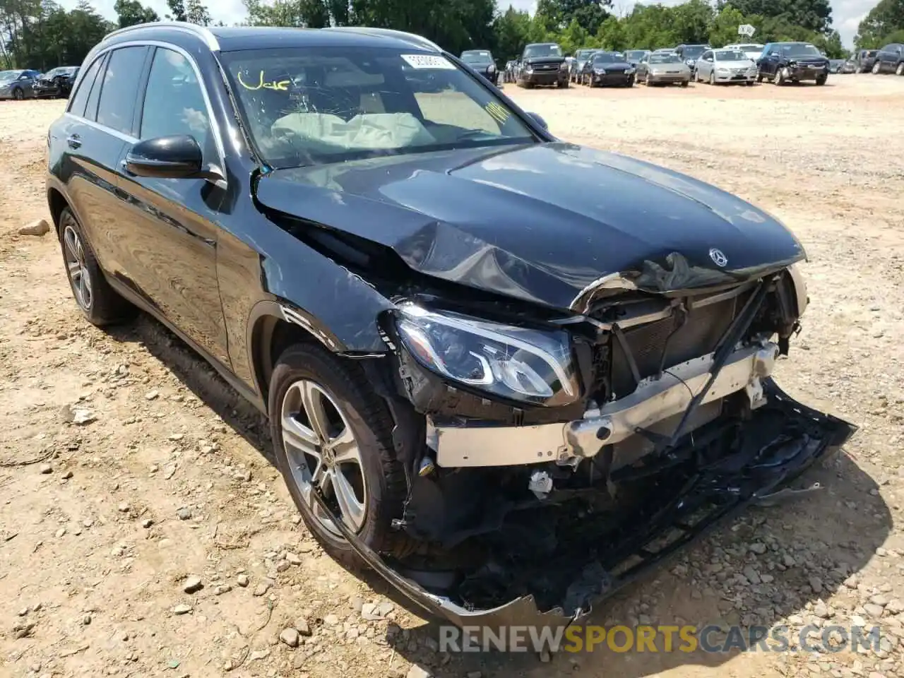 1 Photograph of a damaged car WDC0G4JB0K1002521 MERCEDES-BENZ GLC-CLASS 2019