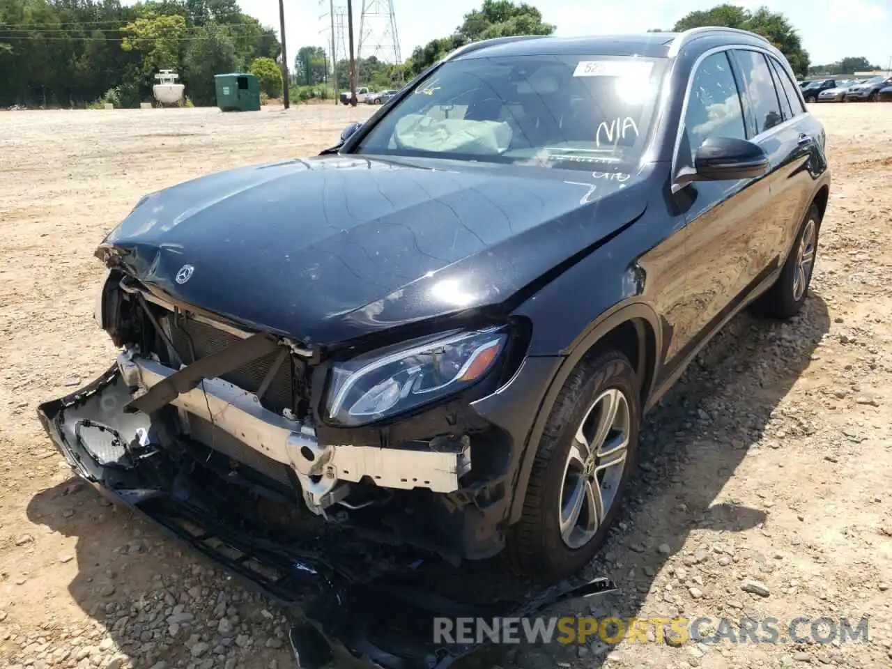 2 Photograph of a damaged car WDC0G4JB0K1002521 MERCEDES-BENZ GLC-CLASS 2019