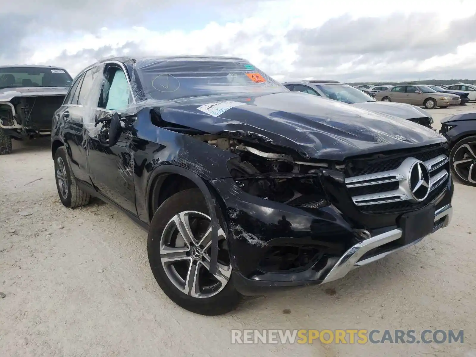 1 Photograph of a damaged car WDC0G4JB0KF485513 MERCEDES-BENZ GLC-CLASS 2019