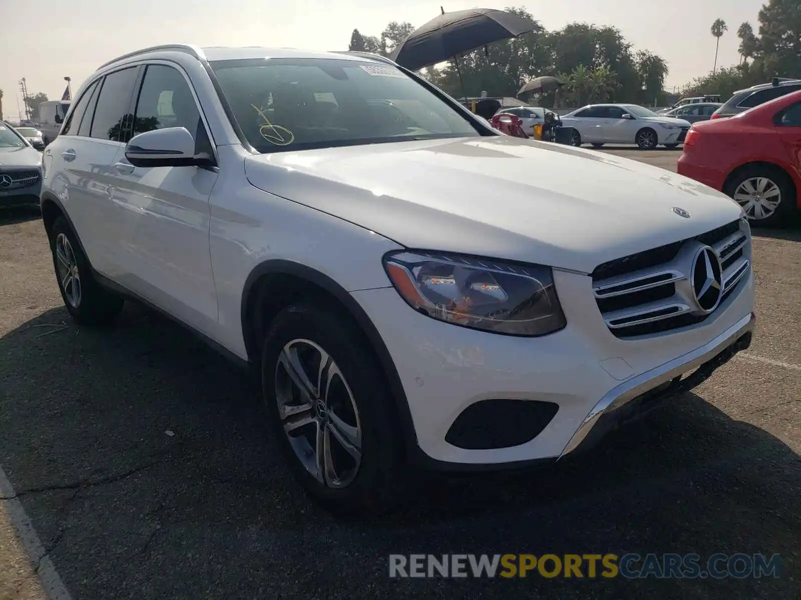 1 Photograph of a damaged car WDC0G4JB0KF624720 MERCEDES-BENZ GLC-CLASS 2019