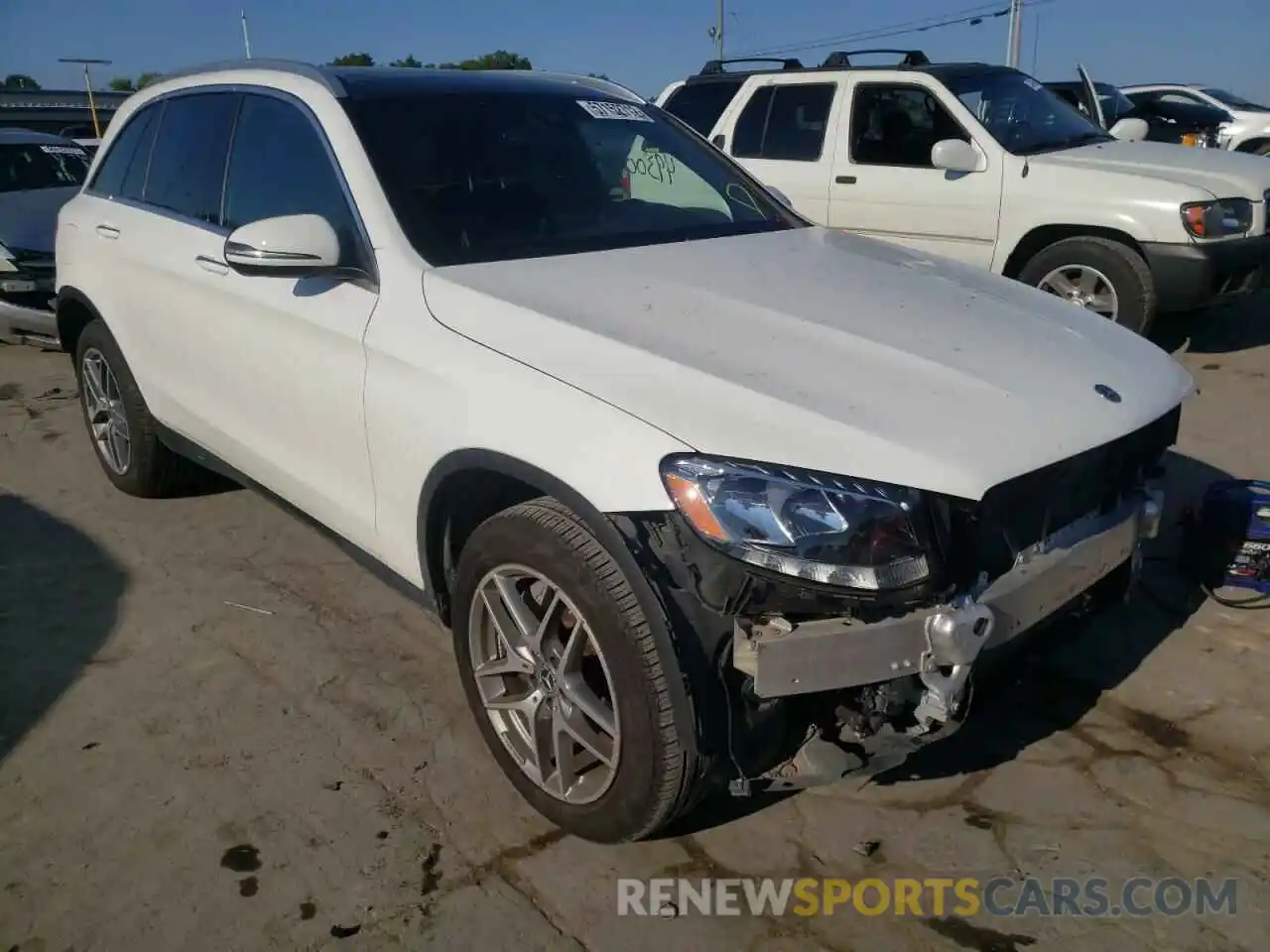 1 Photograph of a damaged car WDC0G4JB0KV126216 MERCEDES-BENZ GLC-CLASS 2019