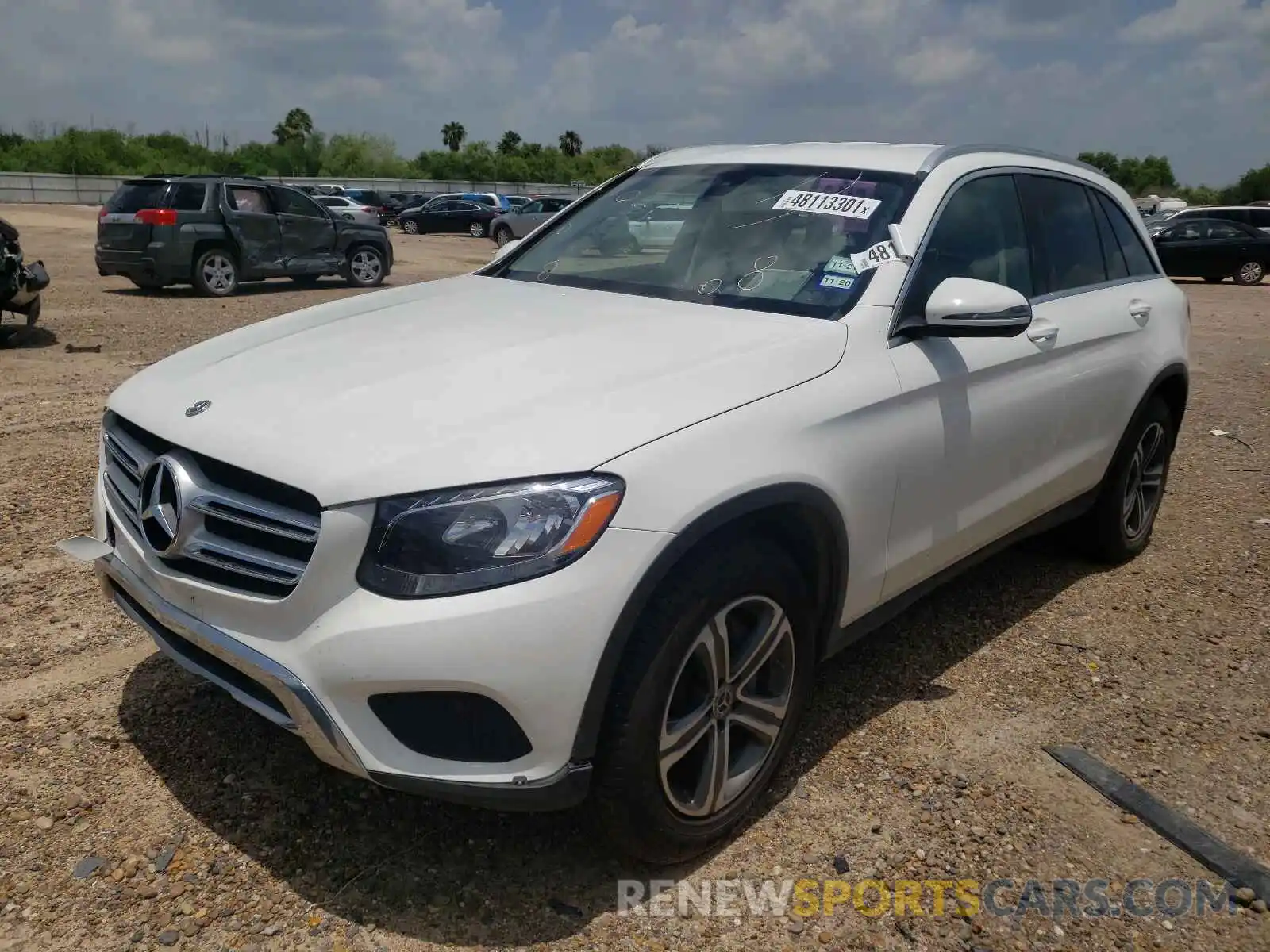 2 Photograph of a damaged car WDC0G4JB0KV139614 MERCEDES-BENZ GLC-CLASS 2019