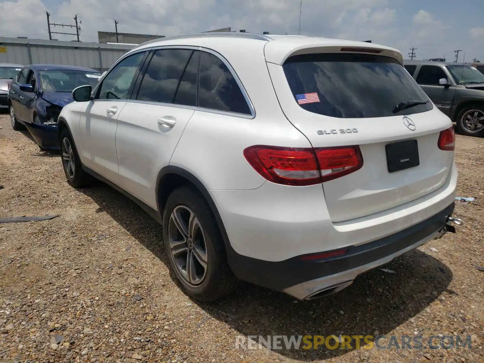 3 Photograph of a damaged car WDC0G4JB0KV139614 MERCEDES-BENZ GLC-CLASS 2019