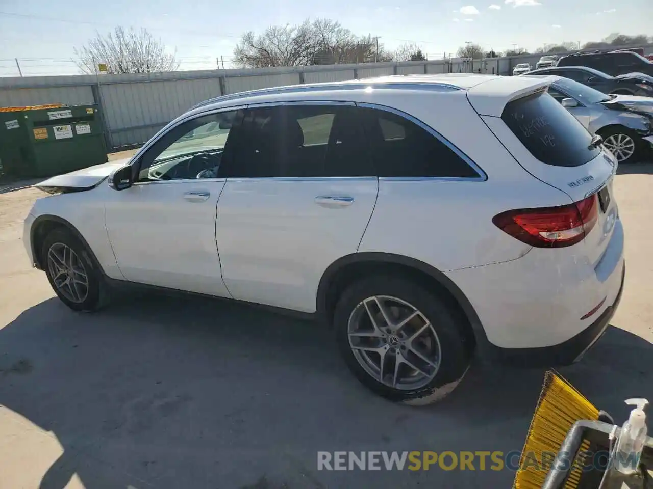 2 Photograph of a damaged car WDC0G4JB0KV145560 MERCEDES-BENZ GLC-CLASS 2019