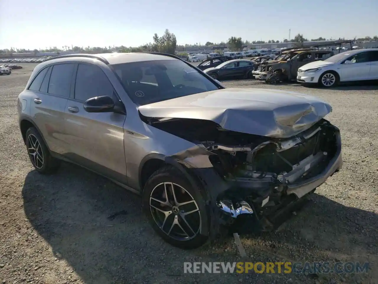 1 Photograph of a damaged car WDC0G4JB0KV148734 MERCEDES-BENZ GLC-CLASS 2019