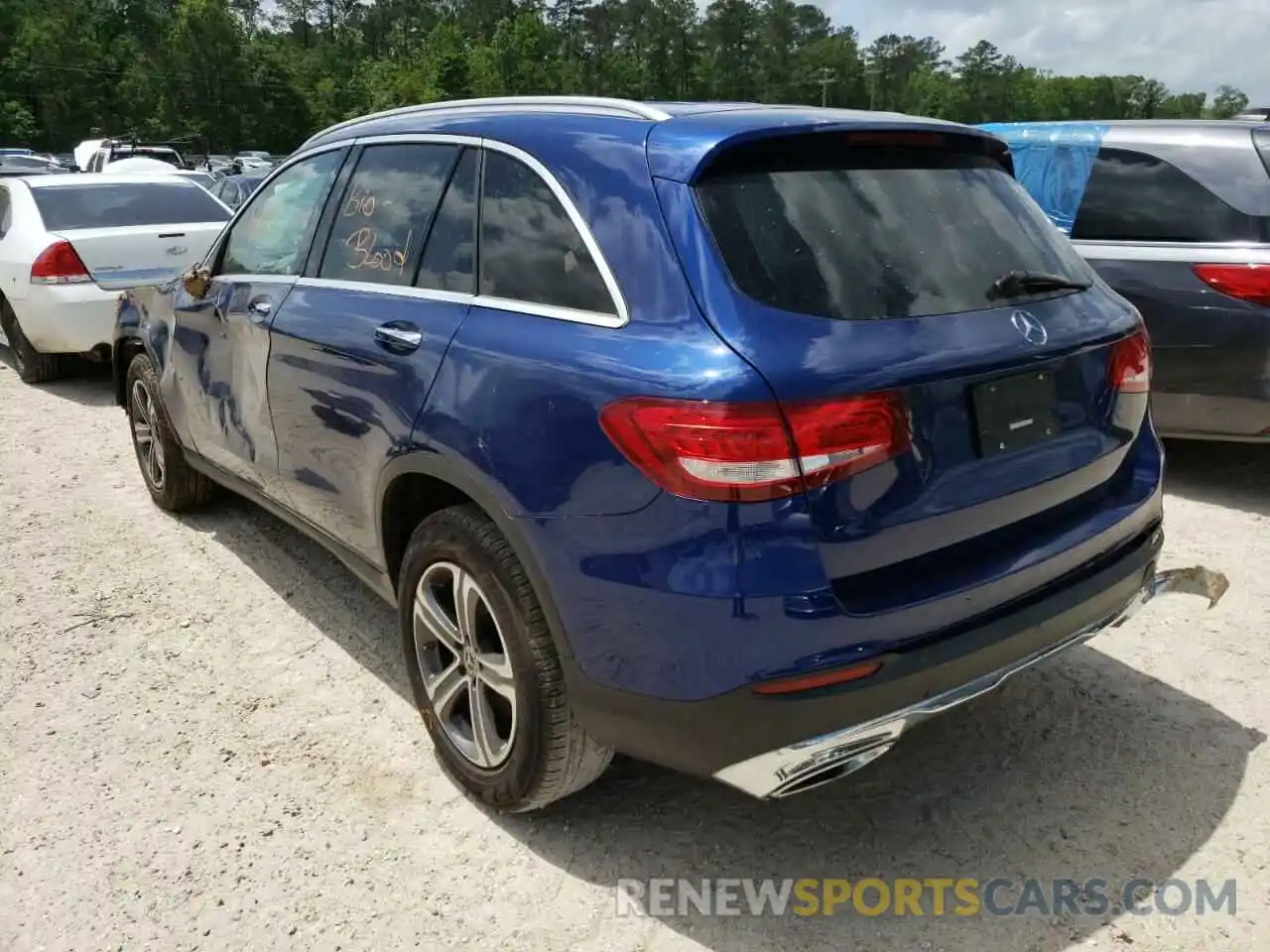 3 Photograph of a damaged car WDC0G4JB0KV157644 MERCEDES-BENZ GLC-CLASS 2019