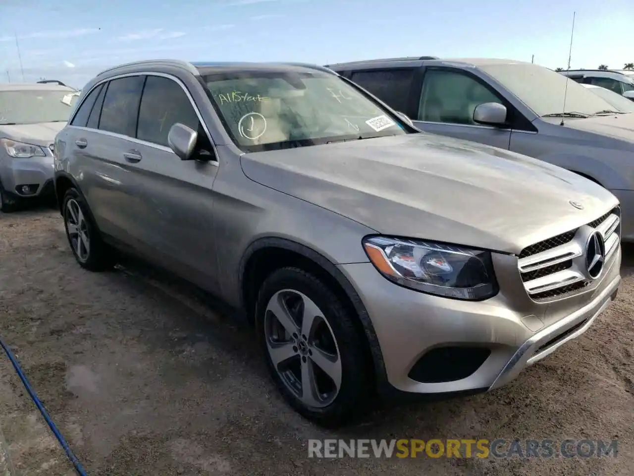 1 Photograph of a damaged car WDC0G4JB0KV159037 MERCEDES-BENZ GLC-CLASS 2019