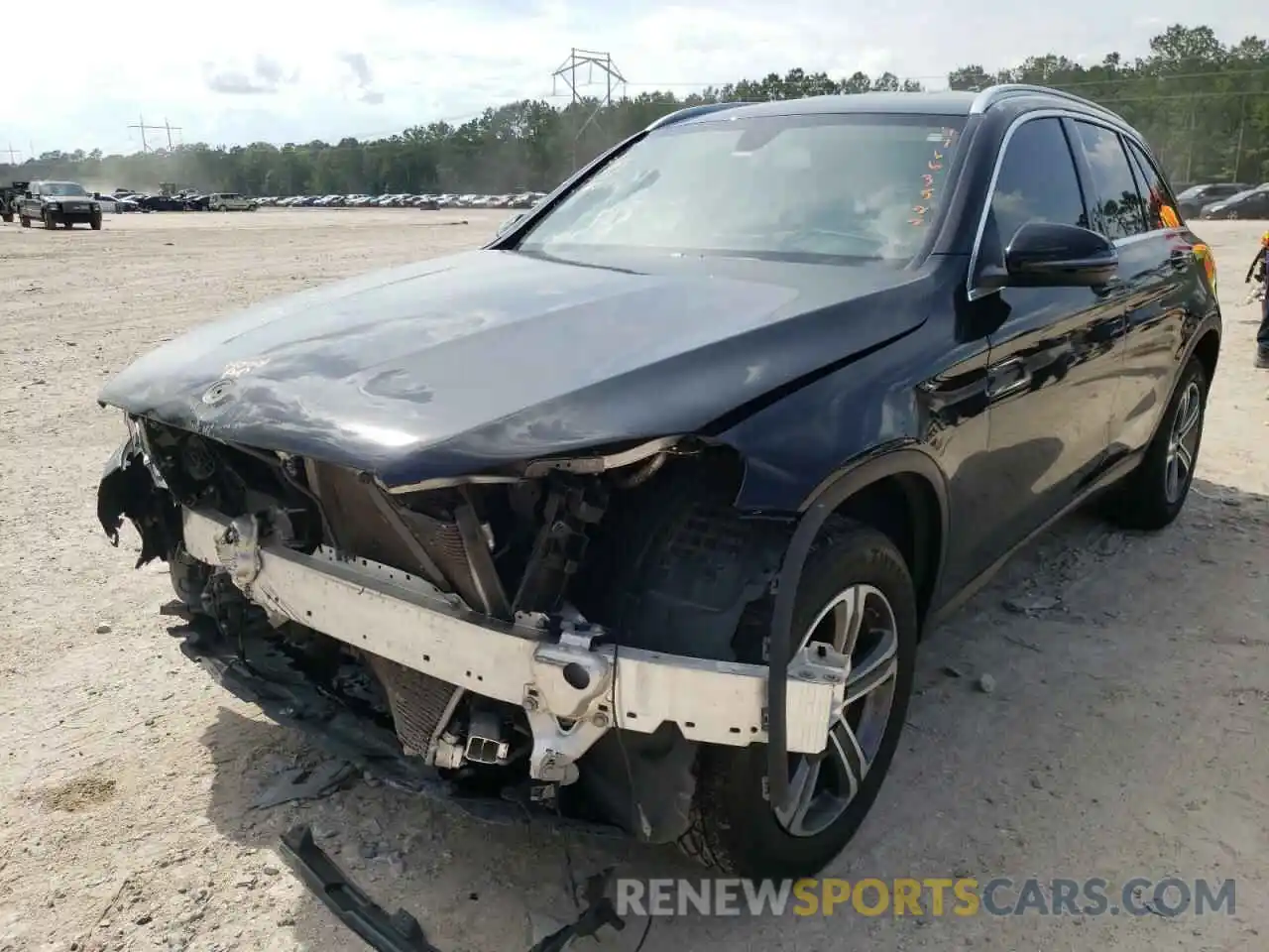 2 Photograph of a damaged car WDC0G4JB0KV168644 MERCEDES-BENZ GLC-CLASS 2019