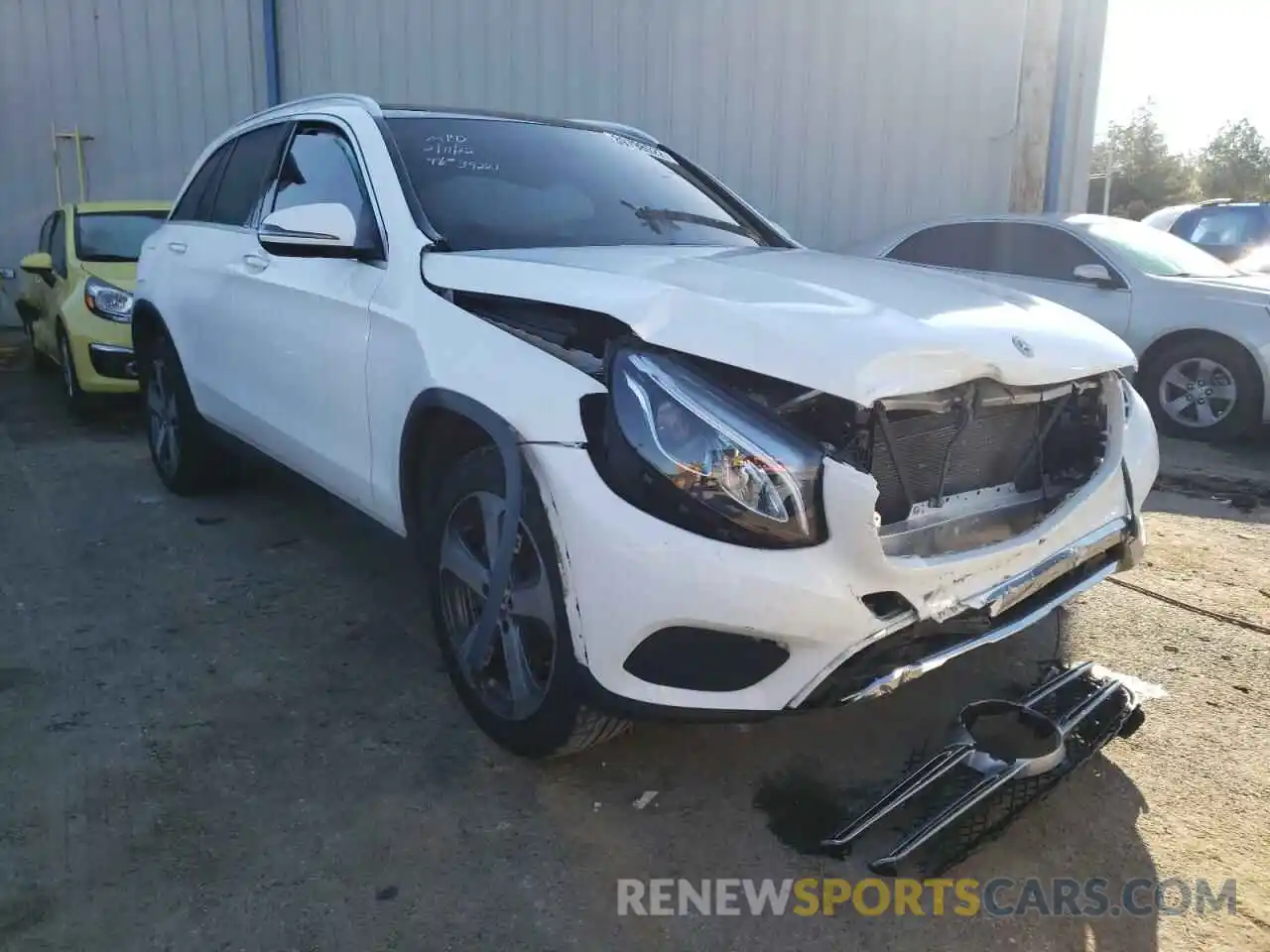 1 Photograph of a damaged car WDC0G4JB0KV170281 MERCEDES-BENZ GLC-CLASS 2019