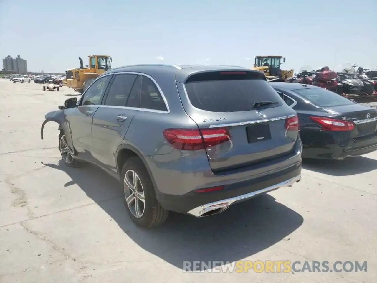 3 Photograph of a damaged car WDC0G4JB1K1001068 MERCEDES-BENZ GLC-CLASS 2019