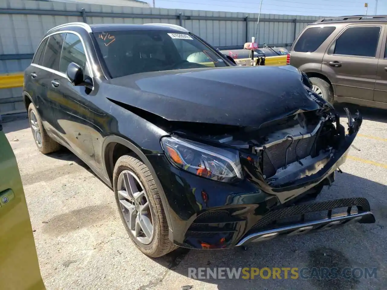 1 Photograph of a damaged car WDC0G4JB1K1001927 MERCEDES-BENZ GLC-CLASS 2019