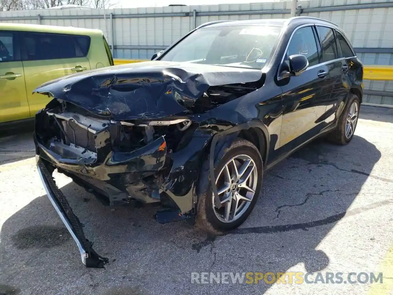 2 Photograph of a damaged car WDC0G4JB1K1001927 MERCEDES-BENZ GLC-CLASS 2019