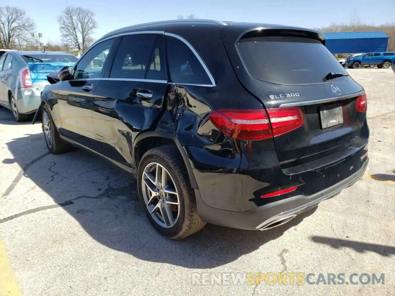 3 Photograph of a damaged car WDC0G4JB1K1001927 MERCEDES-BENZ GLC-CLASS 2019