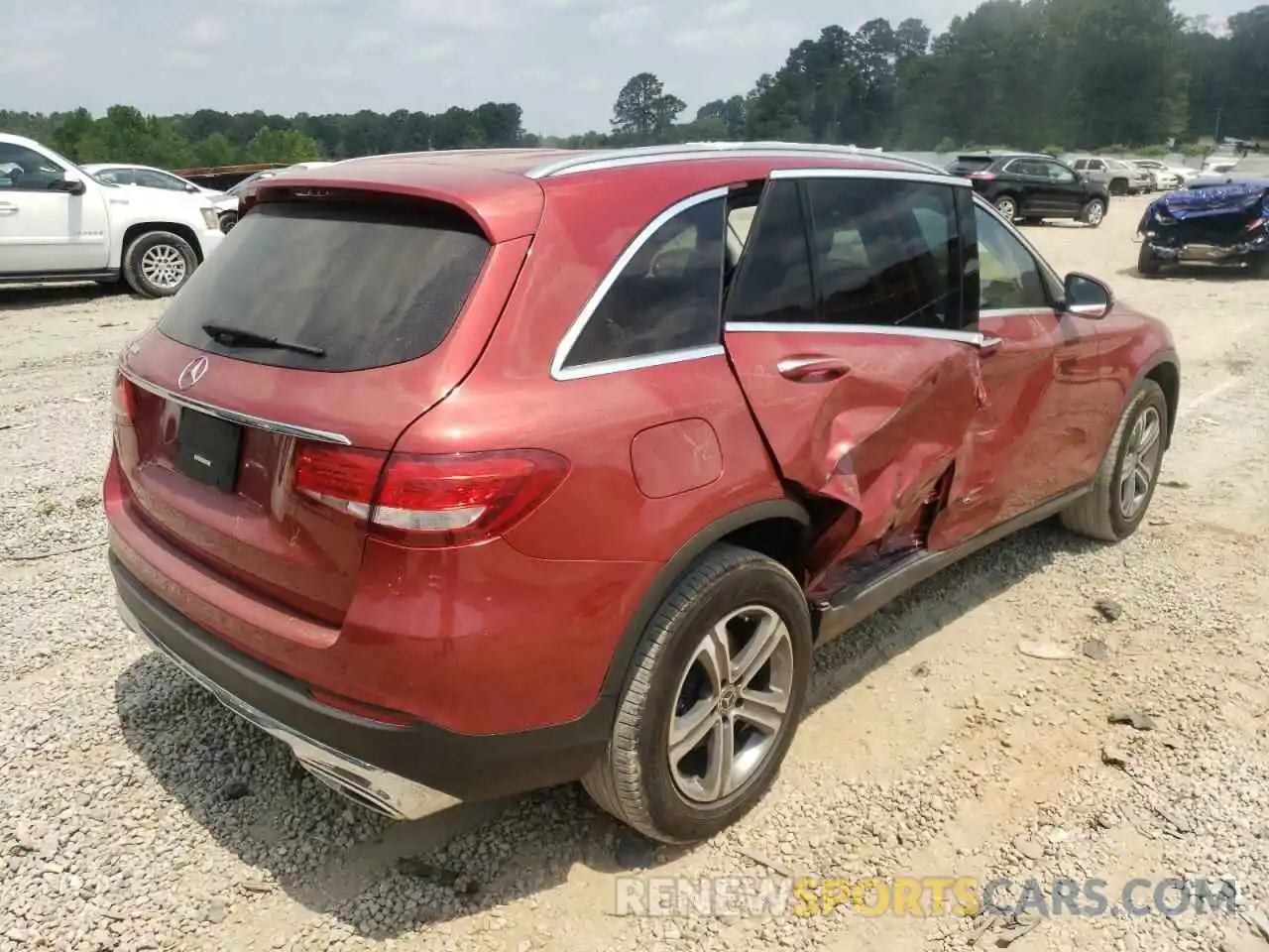 4 Photograph of a damaged car WDC0G4JB1KF564821 MERCEDES-BENZ GLC-CLASS 2019