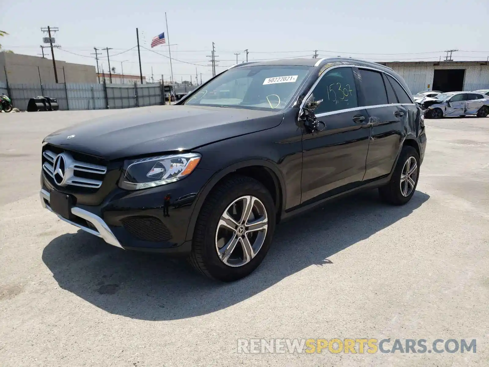 2 Photograph of a damaged car WDC0G4JB1KF638402 MERCEDES-BENZ GLC-CLASS 2019