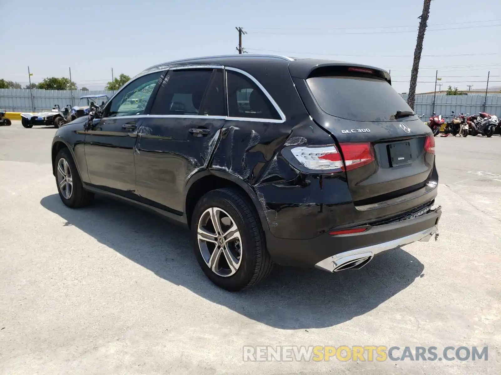 3 Photograph of a damaged car WDC0G4JB1KF638402 MERCEDES-BENZ GLC-CLASS 2019