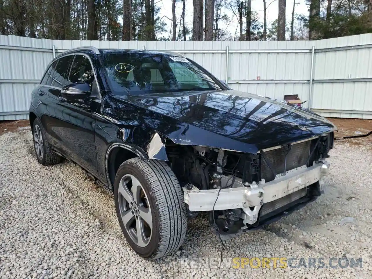 1 Photograph of a damaged car WDC0G4JB1KV118237 MERCEDES-BENZ GLC-CLASS 2019