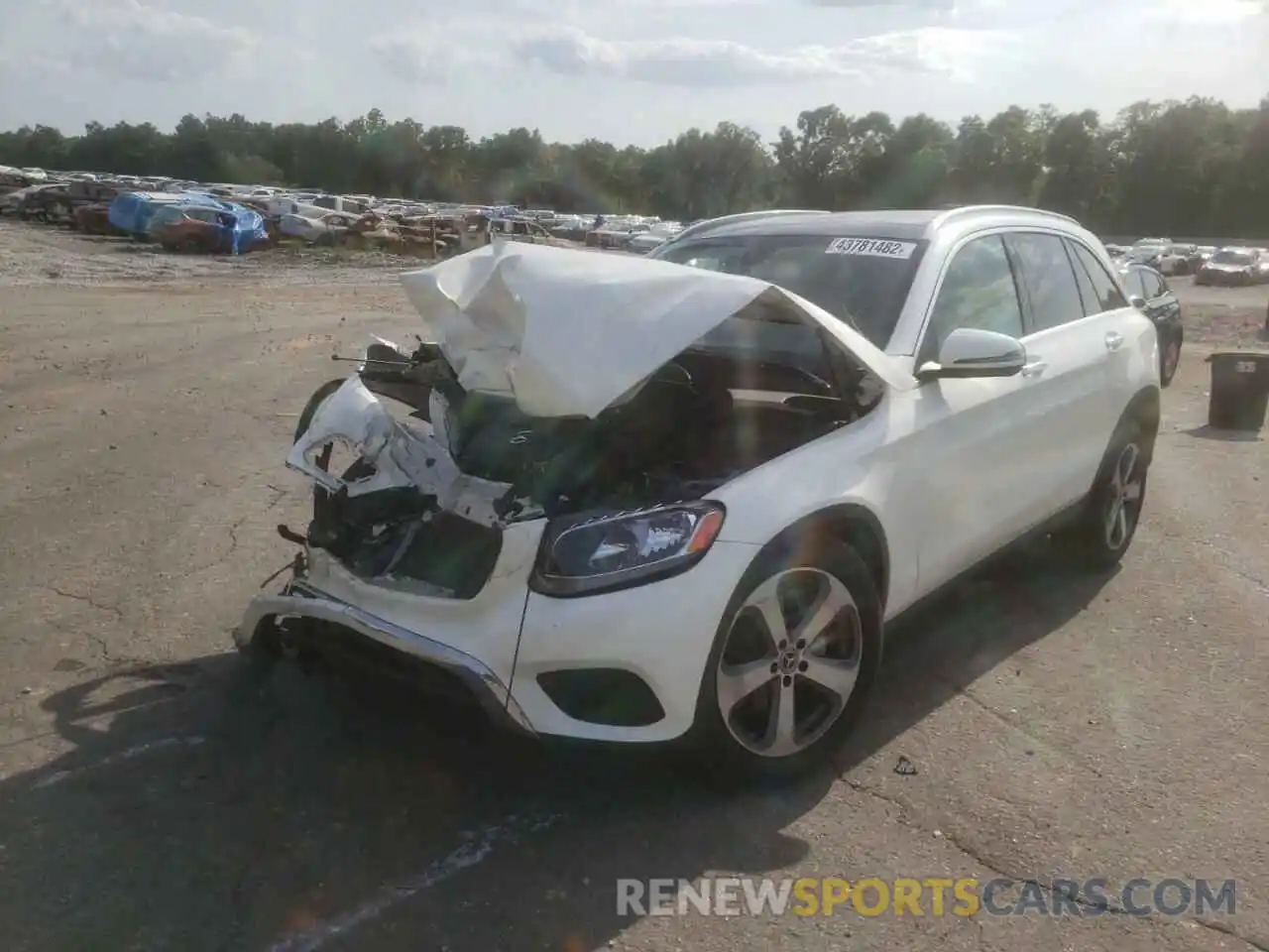 2 Photograph of a damaged car WDC0G4JB1KV120506 MERCEDES-BENZ GLC-CLASS 2019