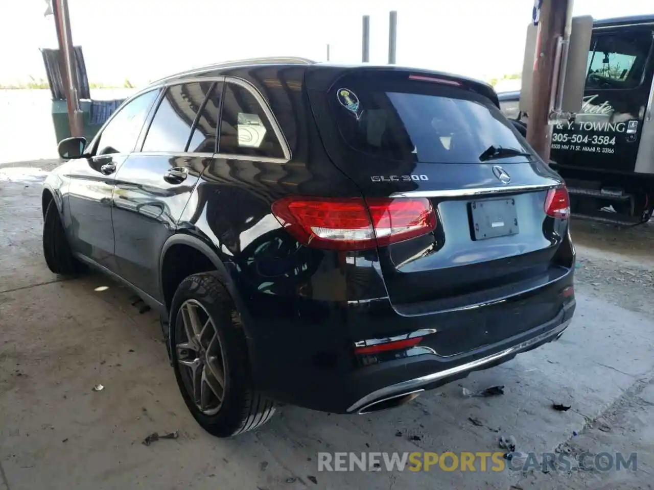 3 Photograph of a damaged car WDC0G4JB1KV126693 MERCEDES-BENZ GLC-CLASS 2019