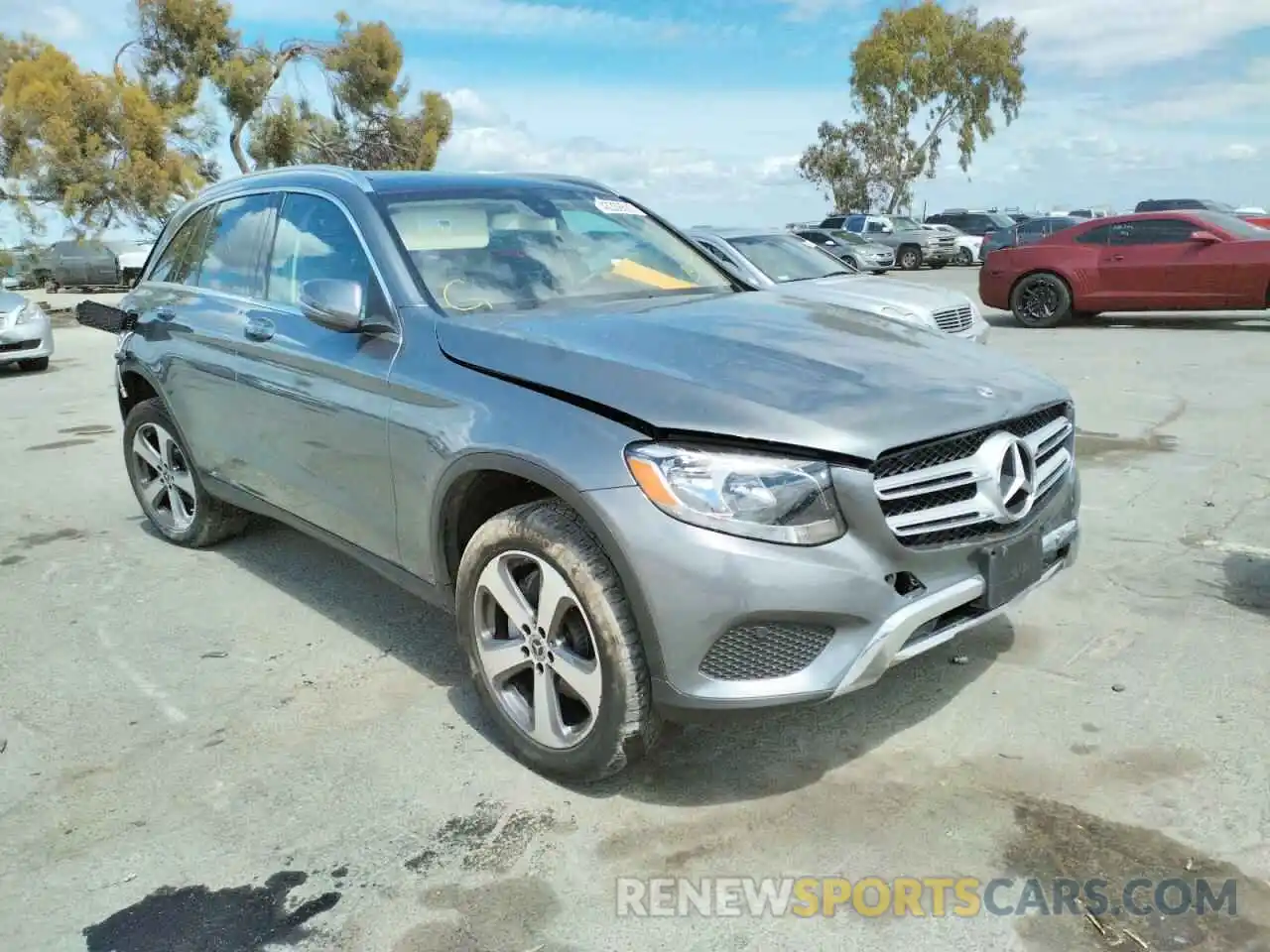 1 Photograph of a damaged car WDC0G4JB1KV131618 MERCEDES-BENZ GLC-CLASS 2019