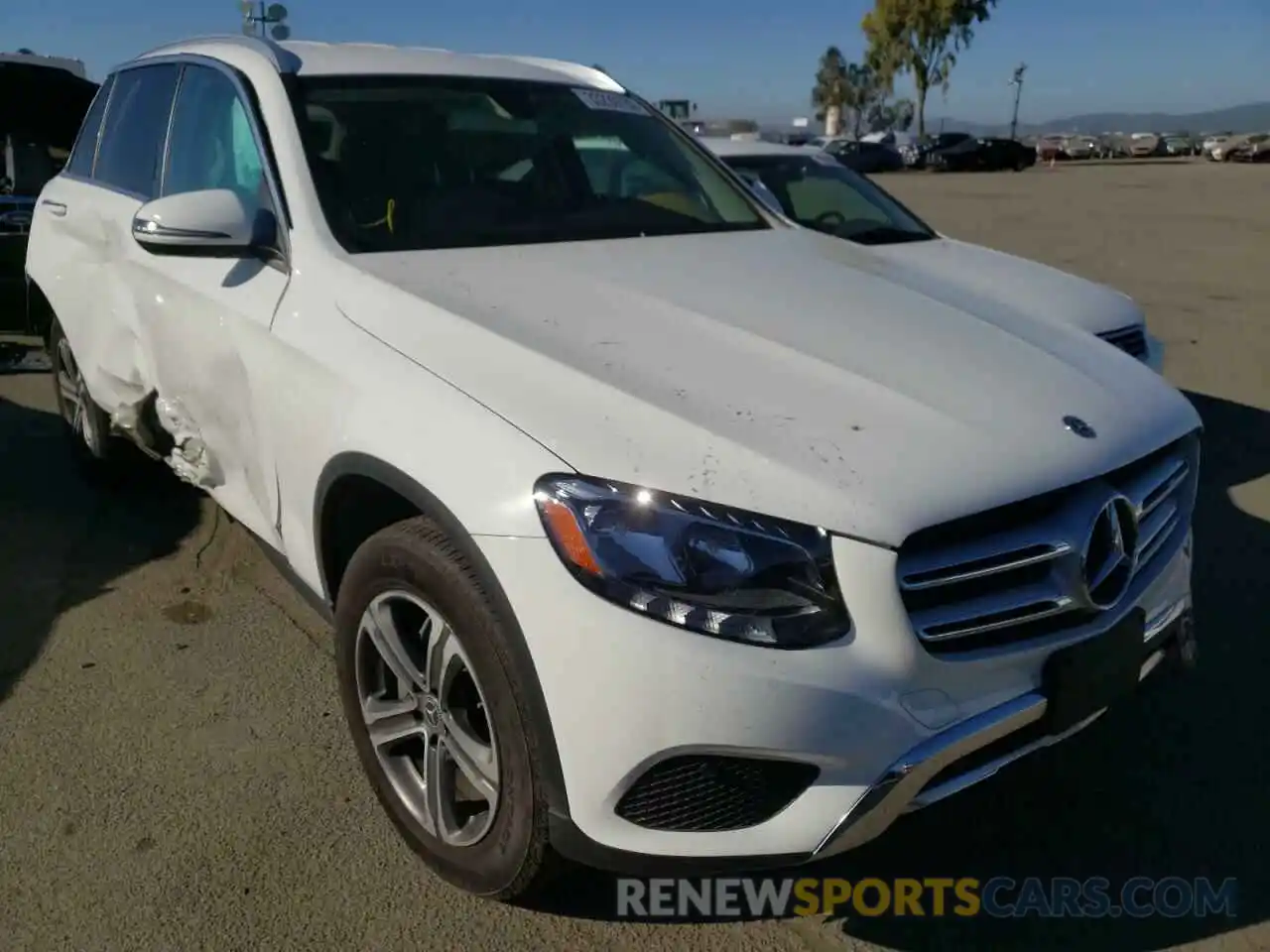 1 Photograph of a damaged car WDC0G4JB1KV136222 MERCEDES-BENZ GLC-CLASS 2019