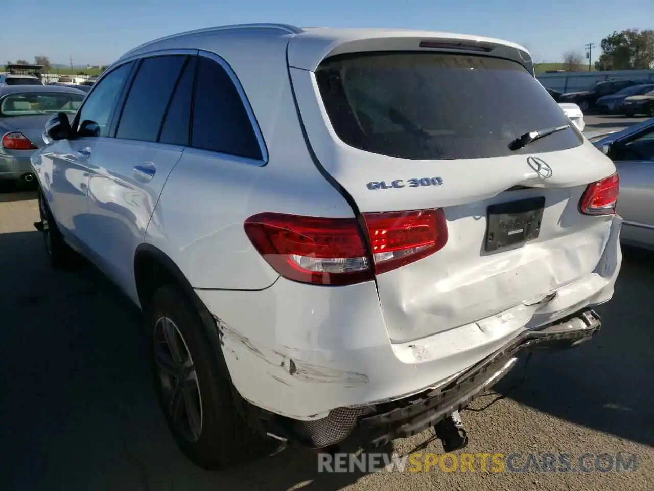 3 Photograph of a damaged car WDC0G4JB1KV136222 MERCEDES-BENZ GLC-CLASS 2019