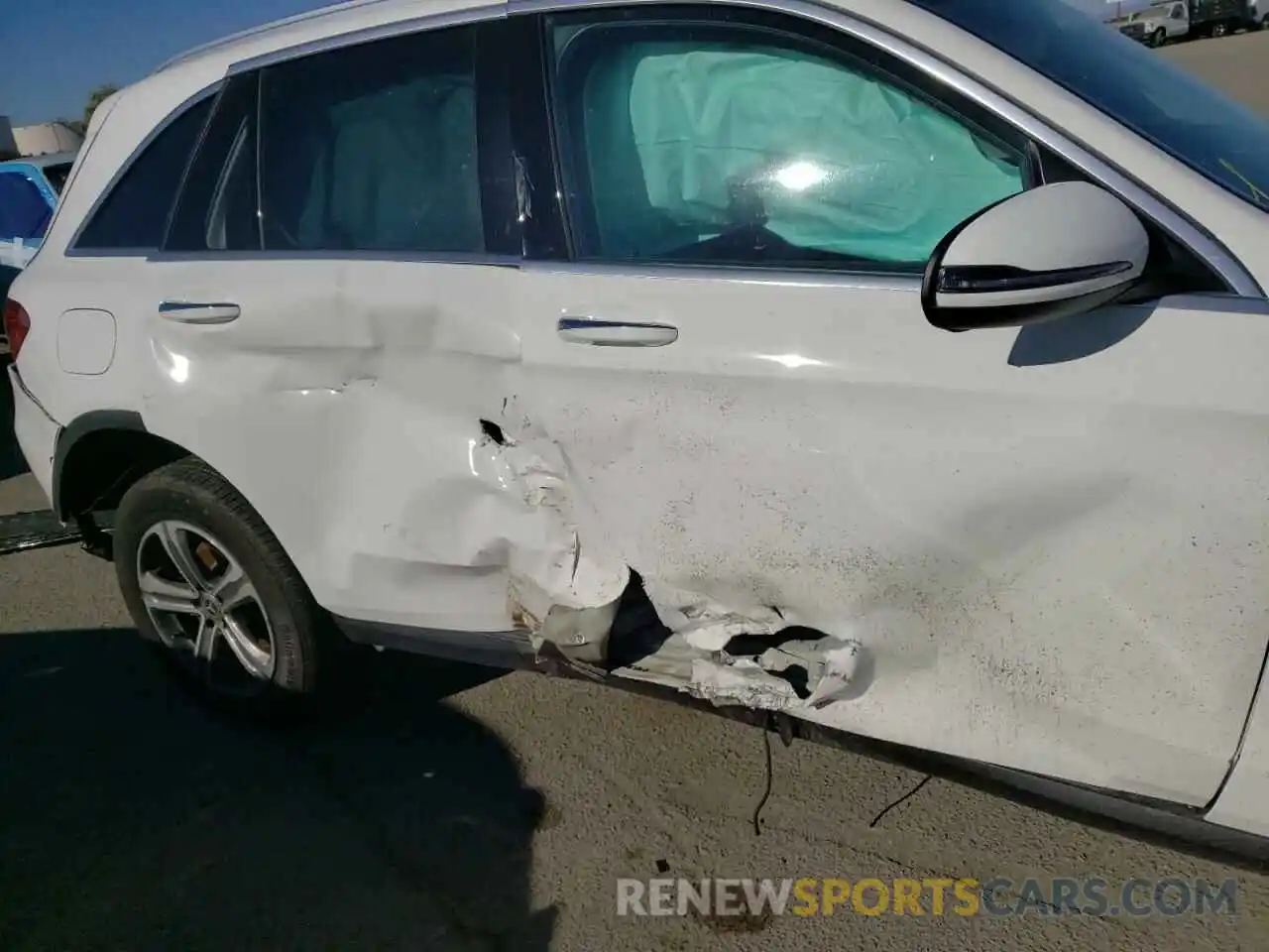 9 Photograph of a damaged car WDC0G4JB1KV136222 MERCEDES-BENZ GLC-CLASS 2019