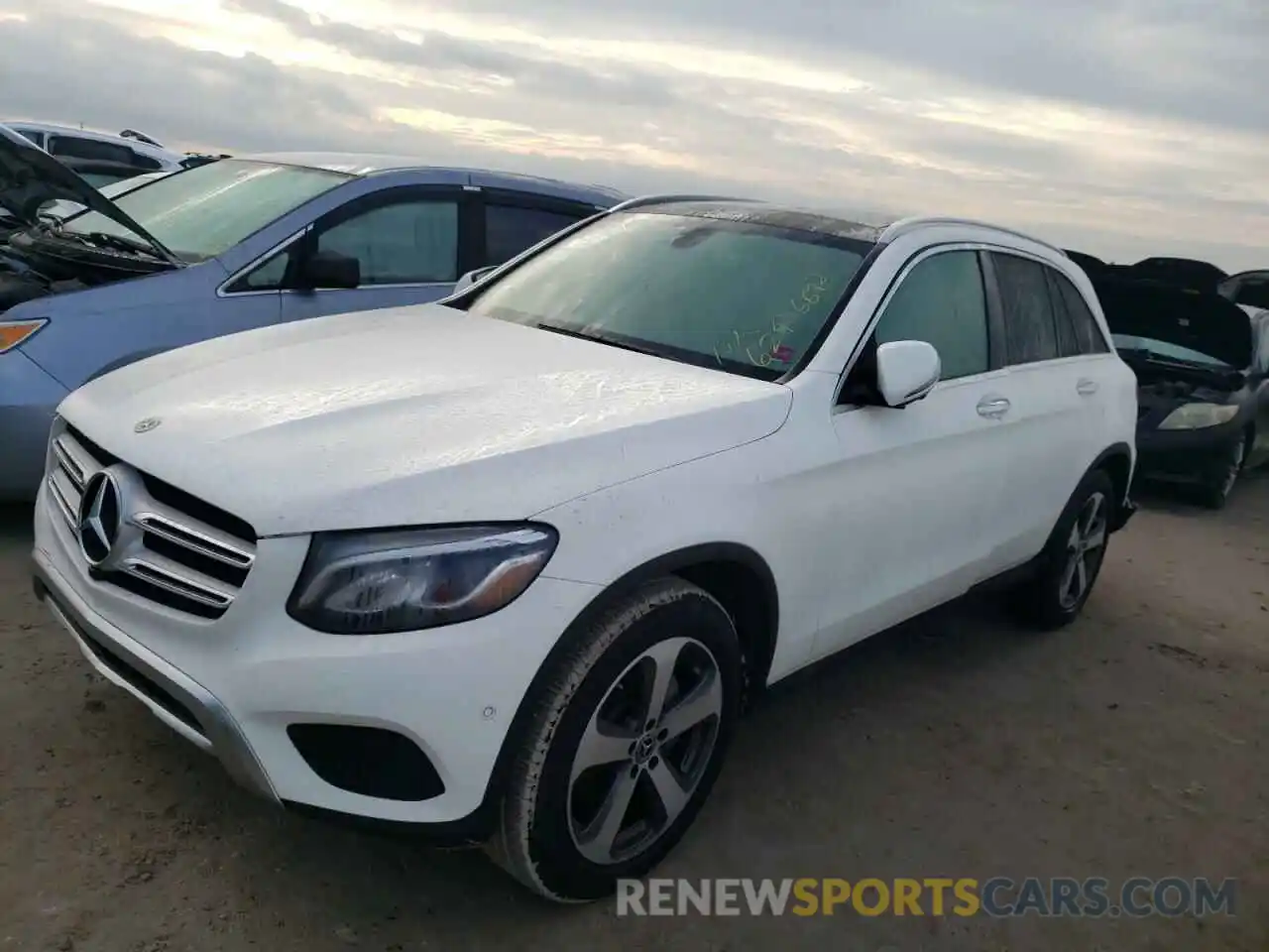 2 Photograph of a damaged car WDC0G4JB1KV139413 MERCEDES-BENZ GLC-CLASS 2019