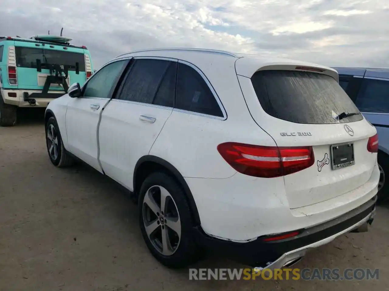 3 Photograph of a damaged car WDC0G4JB1KV139413 MERCEDES-BENZ GLC-CLASS 2019