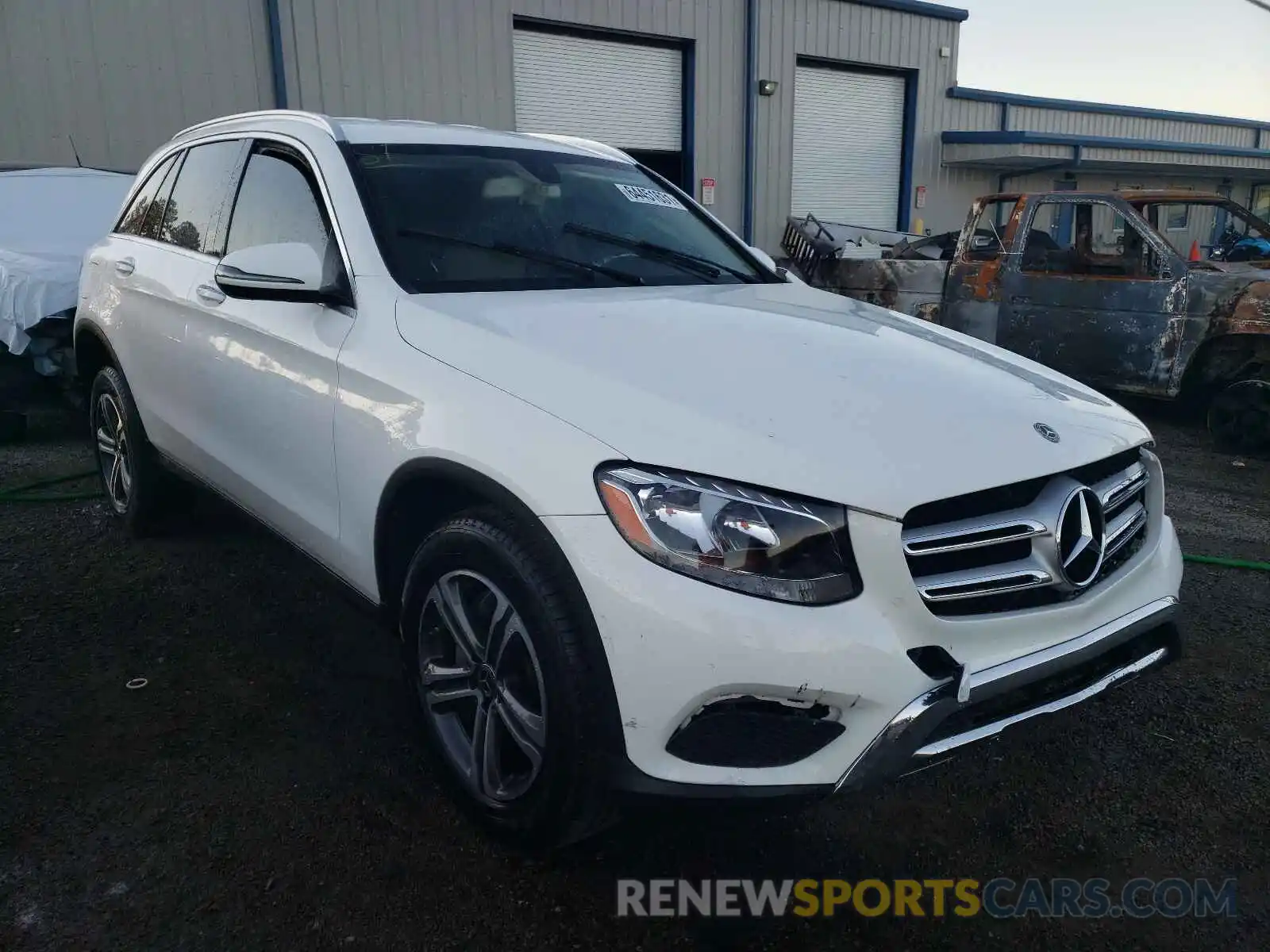 1 Photograph of a damaged car WDC0G4JB1KV139766 MERCEDES-BENZ GLC-CLASS 2019