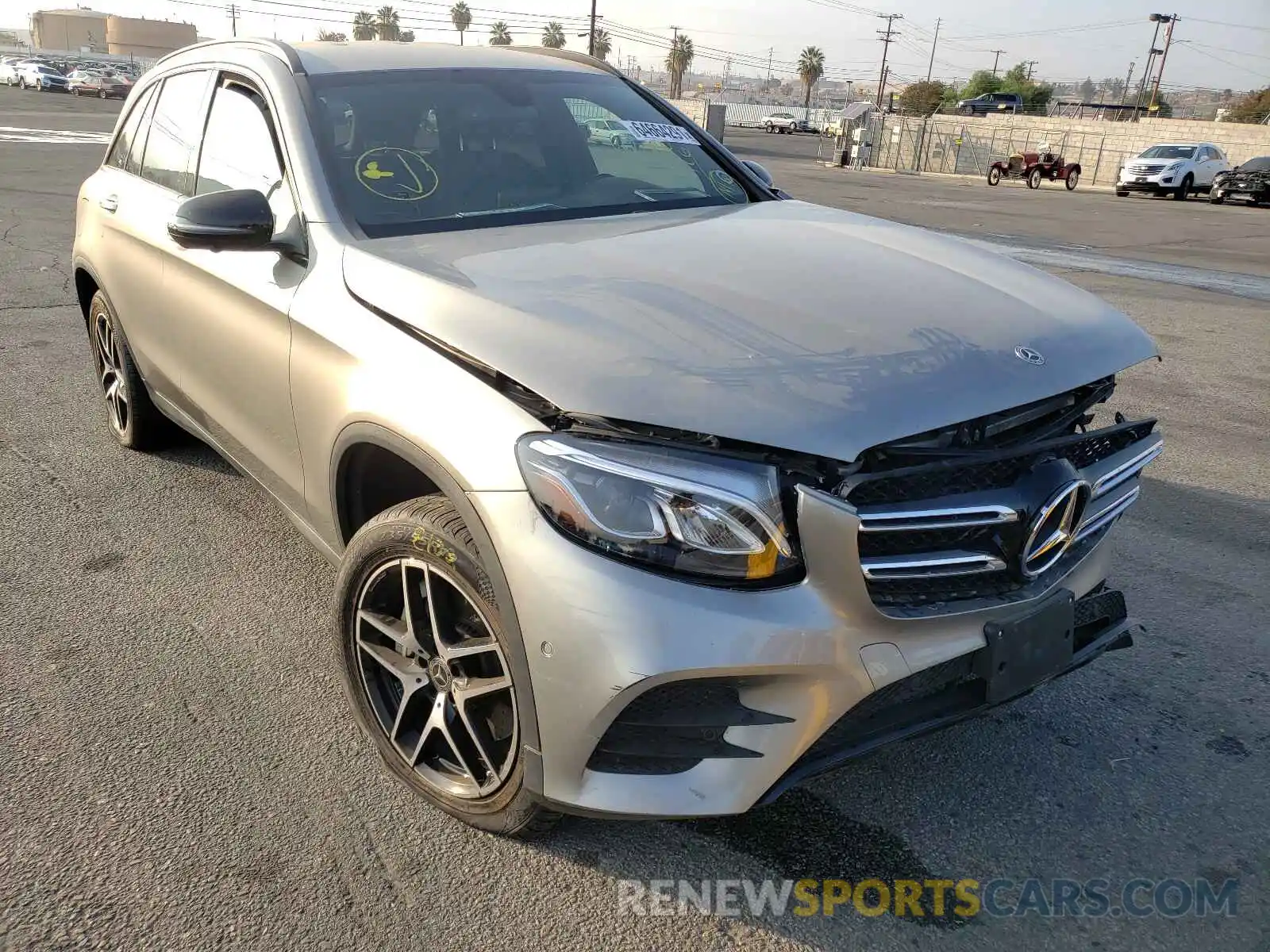 1 Photograph of a damaged car WDC0G4JB1KV151710 MERCEDES-BENZ GLC-CLASS 2019