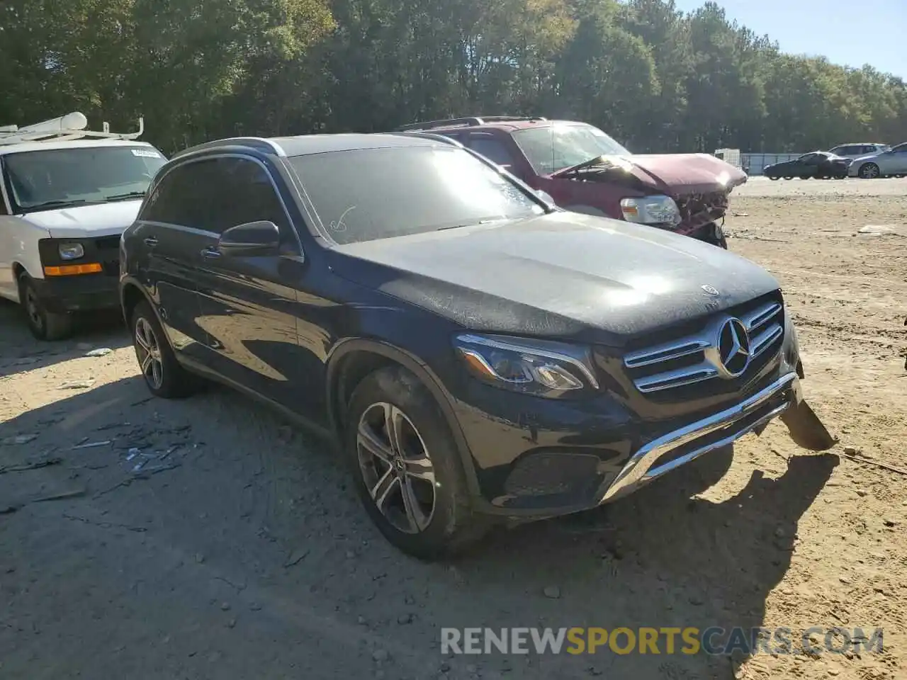 1 Photograph of a damaged car WDC0G4JB1KV152758 MERCEDES-BENZ GLC-CLASS 2019