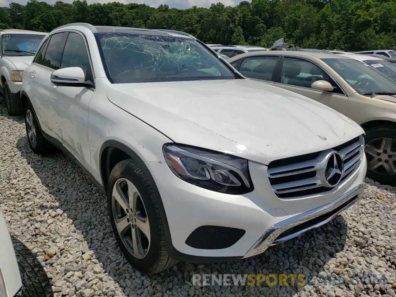 1 Photograph of a damaged car WDC0G4JB1KV153375 MERCEDES-BENZ GLC-CLASS 2019