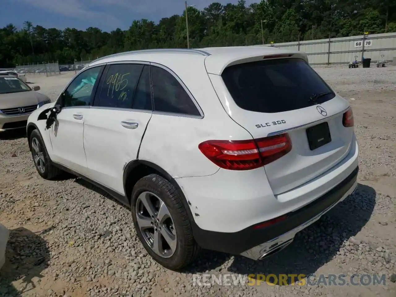 3 Photograph of a damaged car WDC0G4JB1KV153375 MERCEDES-BENZ GLC-CLASS 2019