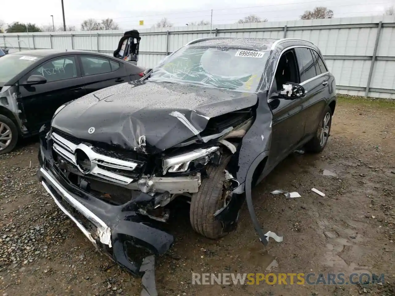 2 Photograph of a damaged car WDC0G4JB2K1001001 MERCEDES-BENZ GLC-CLASS 2019