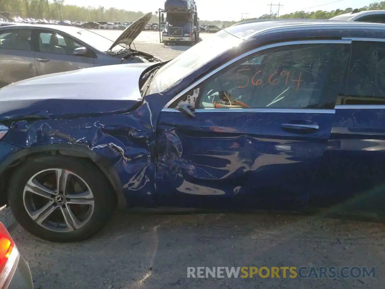 9 Photograph of a damaged car WDC0G4JB2KF574161 MERCEDES-BENZ GLC-CLASS 2019