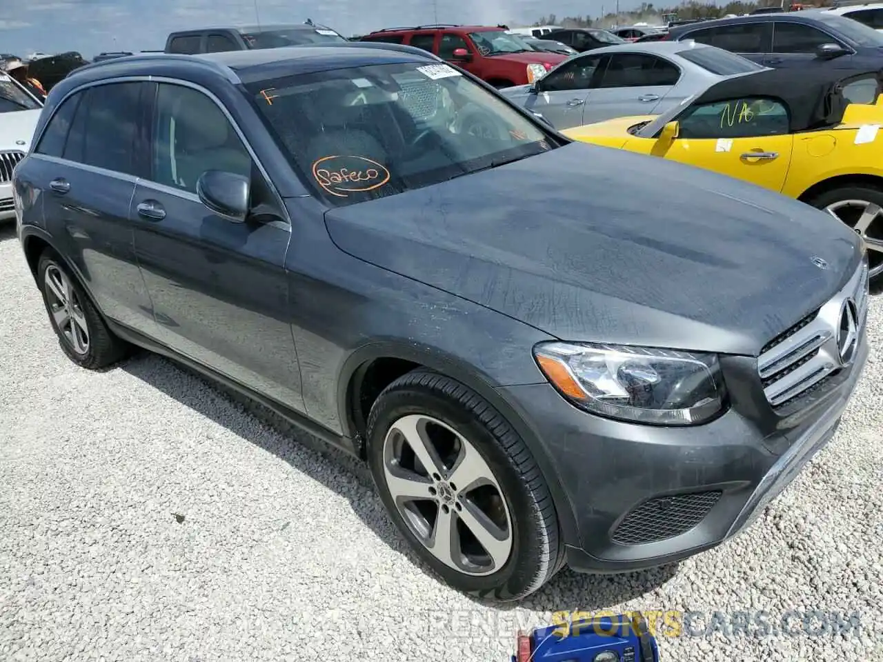 1 Photograph of a damaged car WDC0G4JB2KV120840 MERCEDES-BENZ GLC-CLASS 2019