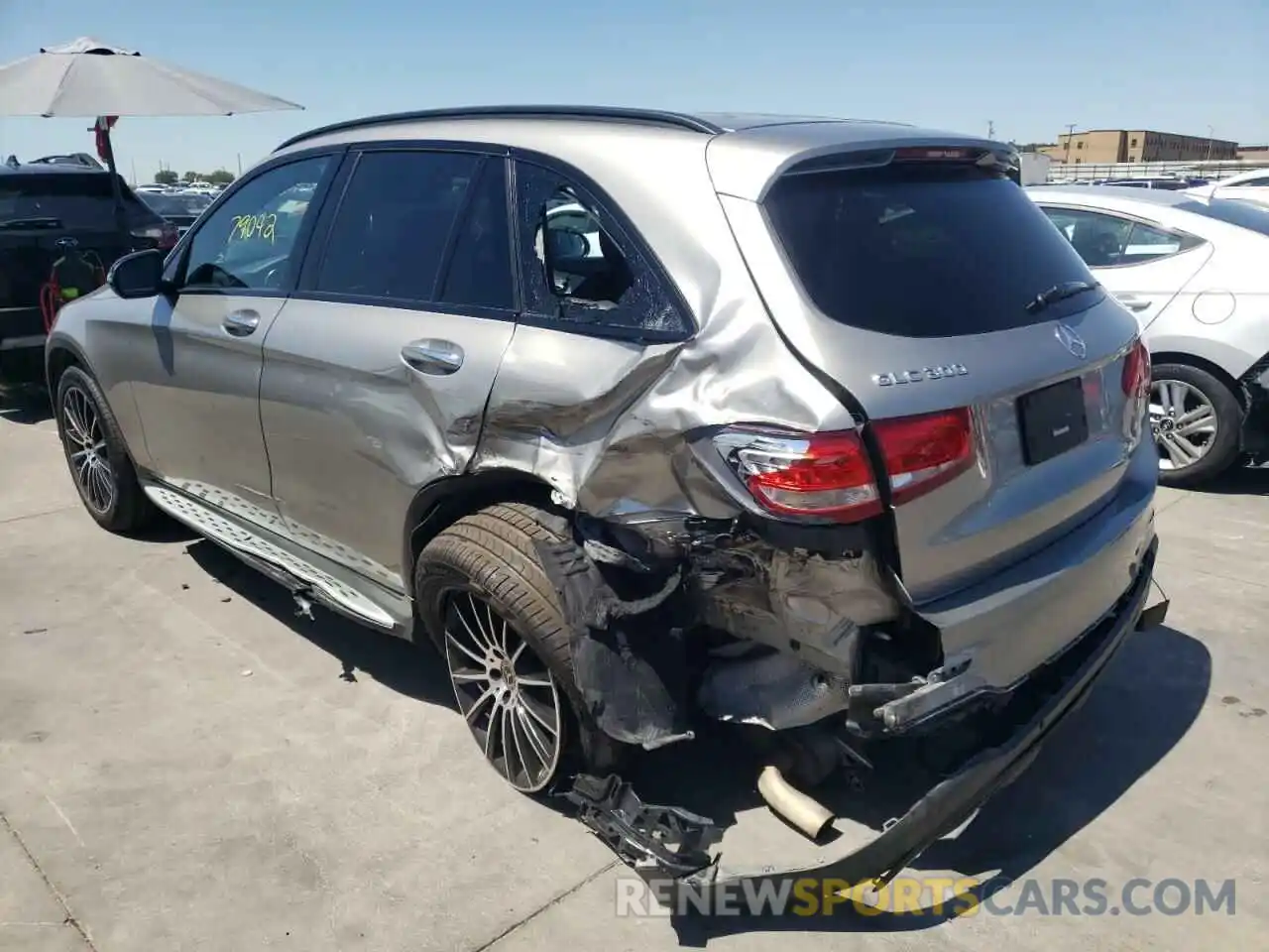 3 Photograph of a damaged car WDC0G4JB2KV121714 MERCEDES-BENZ GLC-CLASS 2019