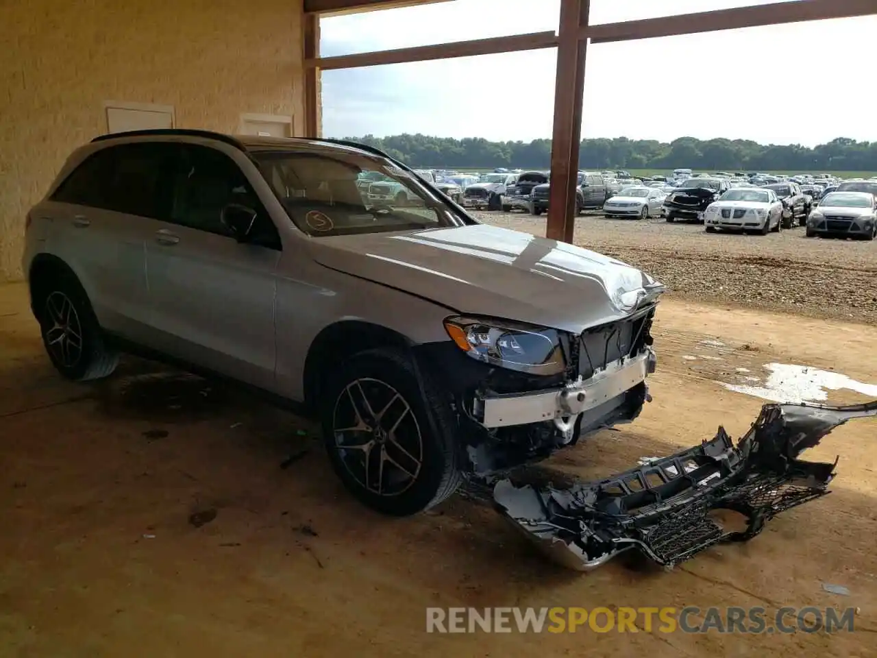 1 Photograph of a damaged car WDC0G4JB2KV123625 MERCEDES-BENZ GLC-CLASS 2019