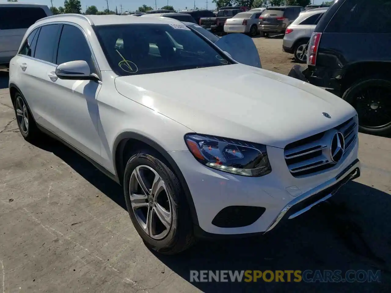 1 Photograph of a damaged car WDC0G4JB2KV124791 MERCEDES-BENZ GLC-CLASS 2019