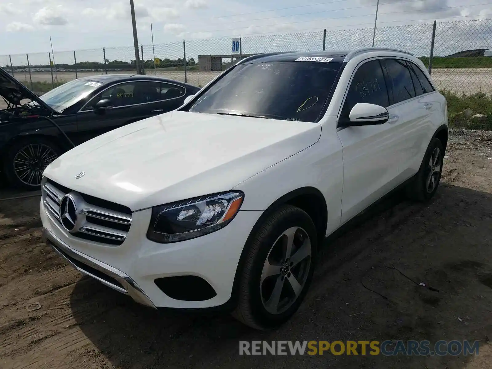 2 Photograph of a damaged car WDC0G4JB2KV127237 MERCEDES-BENZ GLC-CLASS 2019