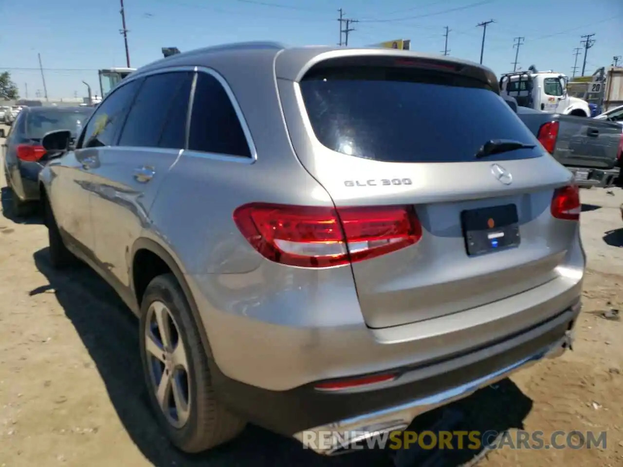 3 Photograph of a damaged car WDC0G4JB2KV127867 MERCEDES-BENZ GLC-CLASS 2019