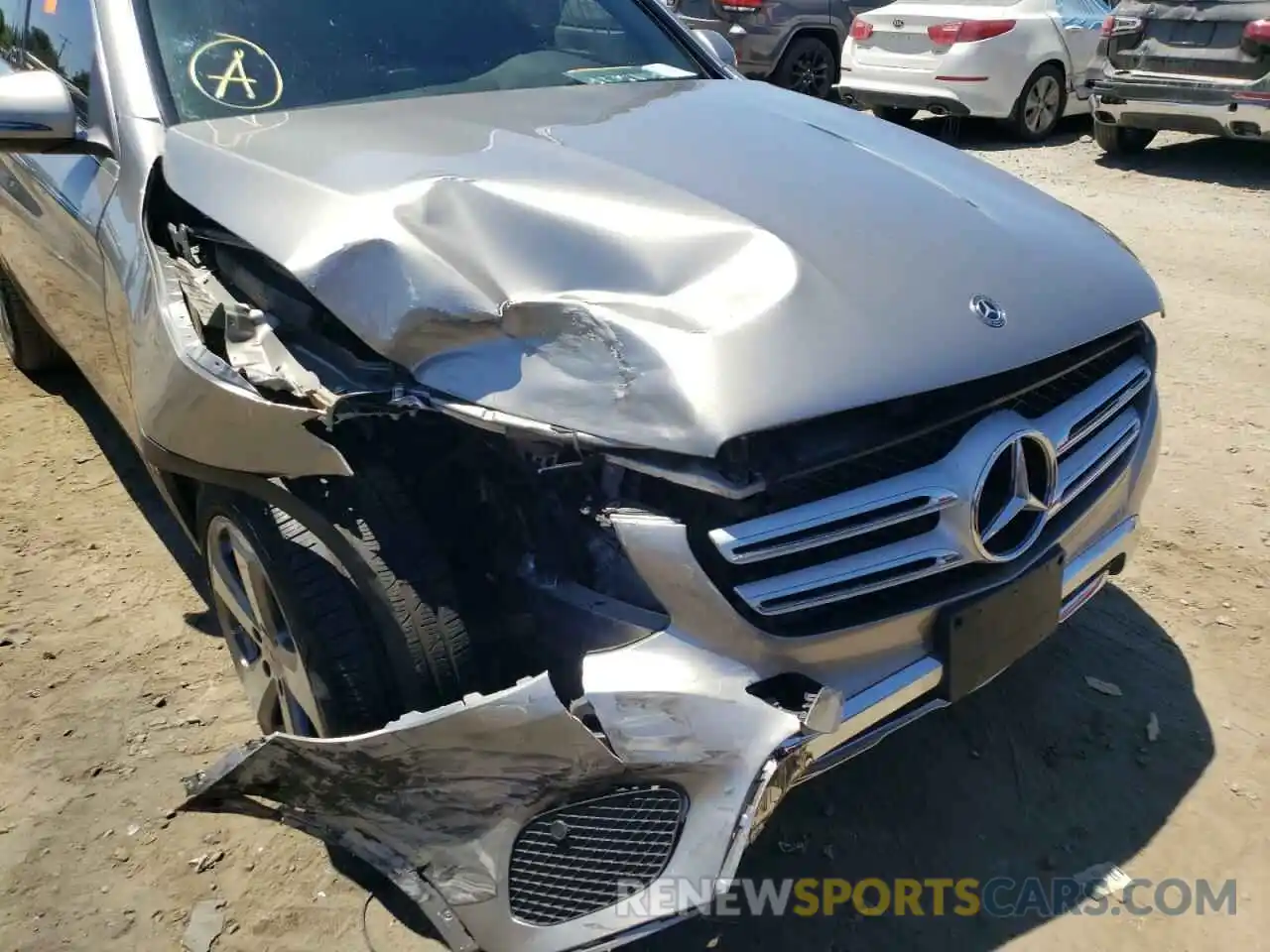 9 Photograph of a damaged car WDC0G4JB2KV127867 MERCEDES-BENZ GLC-CLASS 2019