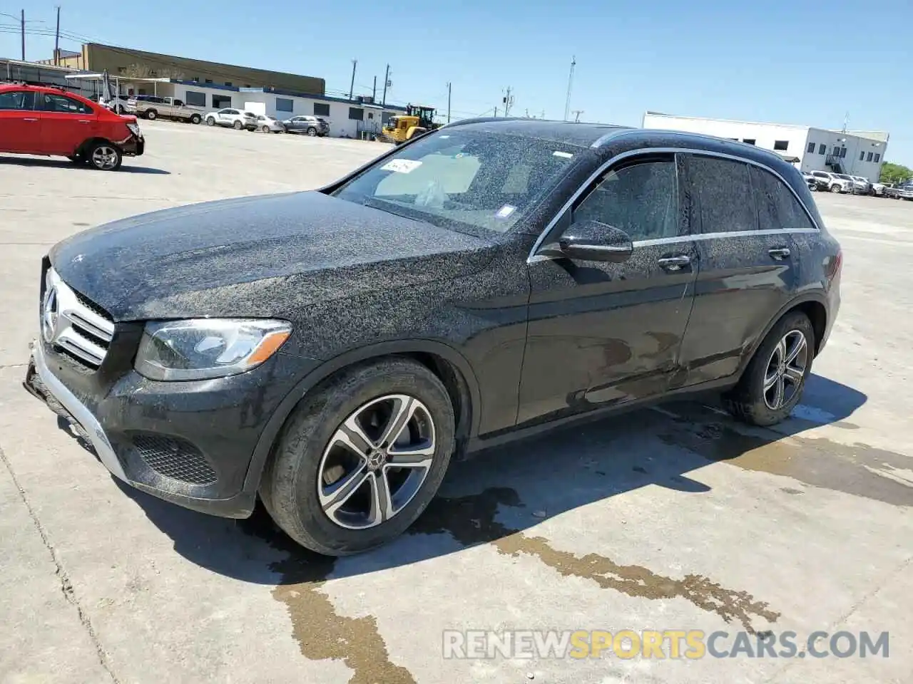 1 Photograph of a damaged car WDC0G4JB2KV135399 MERCEDES-BENZ GLC-CLASS 2019