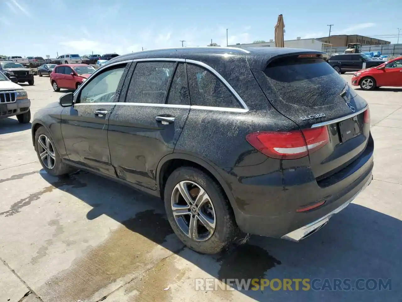 2 Photograph of a damaged car WDC0G4JB2KV135399 MERCEDES-BENZ GLC-CLASS 2019