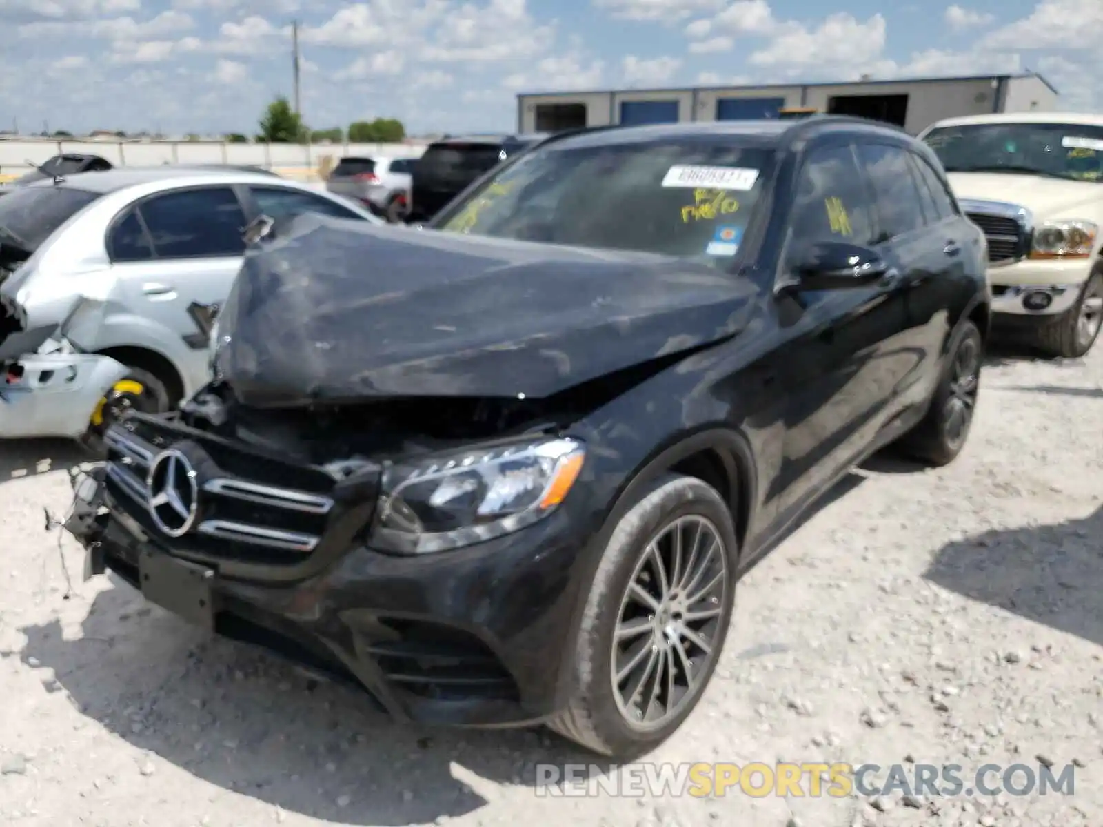 2 Фотография поврежденного автомобиля WDC0G4JB2KV138870 MERCEDES-BENZ GLC-CLASS 2019